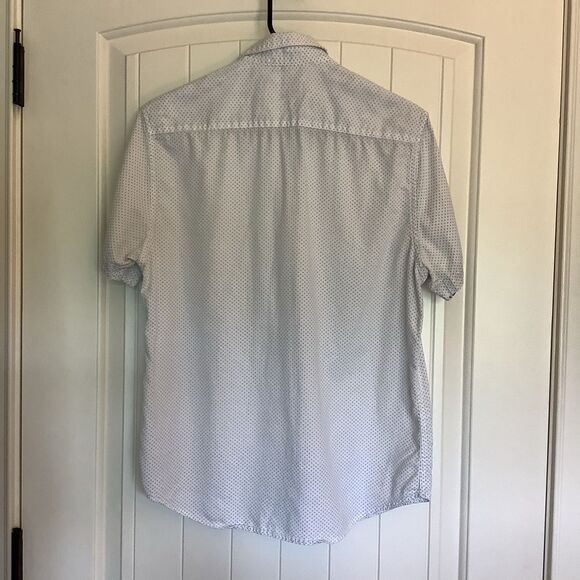 Denim & Flower Men's Button Down Shirt 💜🌊 - Picture 5 of 6